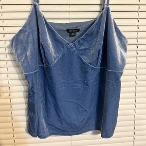 Wild fable Cinderella blue tank
